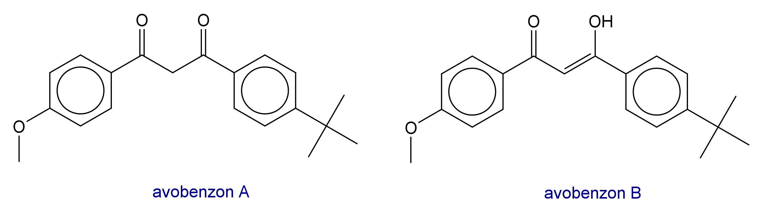 avobenzon A, avobenzon B
