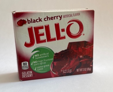 black cherry, Jell-O