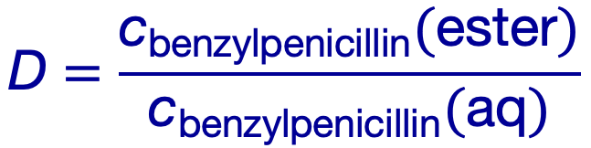 cbenzy|penicilin (ester). cbenzy|penicillin (aq)
