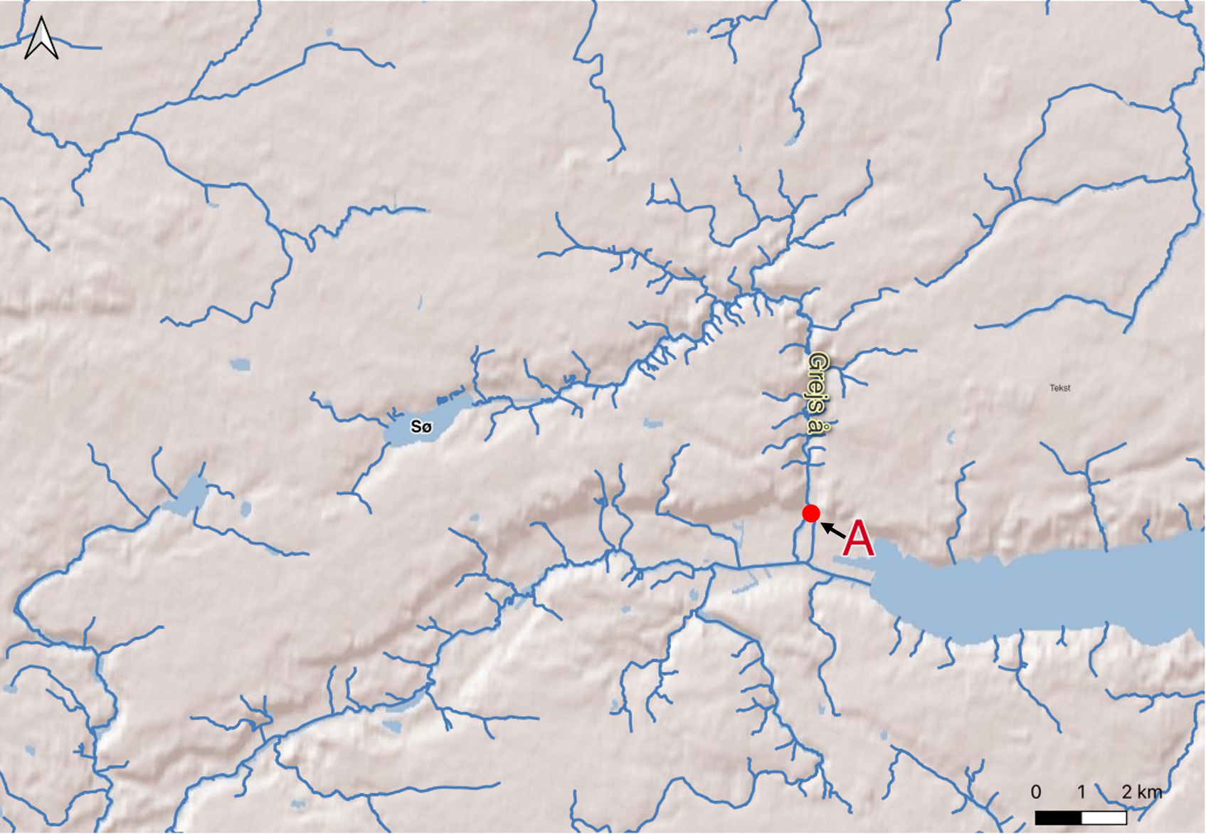 Sø Grejså A 0 1 2km