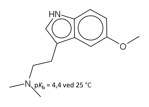 
                                            pKb = 4,4 ved 25 °C
                                            